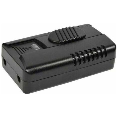Variateur à pied a curseur 150W 230V Noir Compatible LED [Classe énergétique A] (1/4)