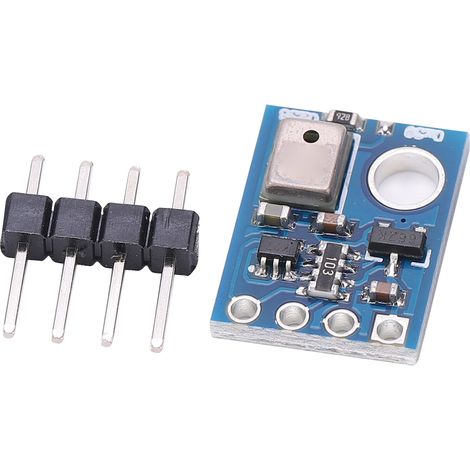 Carte de test de température et d'humidité pour module de capteur avec connecteur à broches et communication I2C AHT10 (1/5)