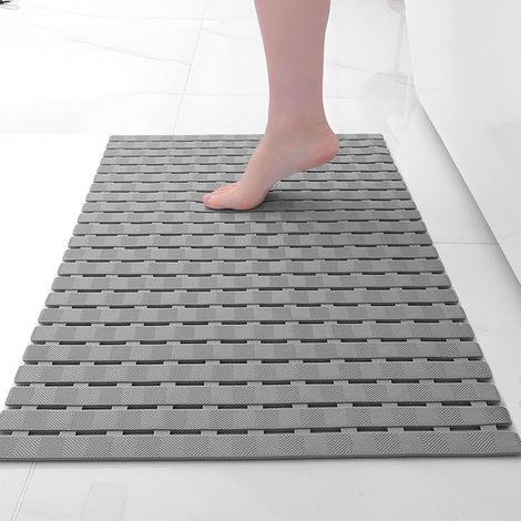 Tapis de douche haute sensibilité 70x40 cm, tapis de bain pour enfants antidérapant pour la douche sans BPA sans latex tapis de douche antidérapant résistant à la moisissure lavable en machine (1/5)
