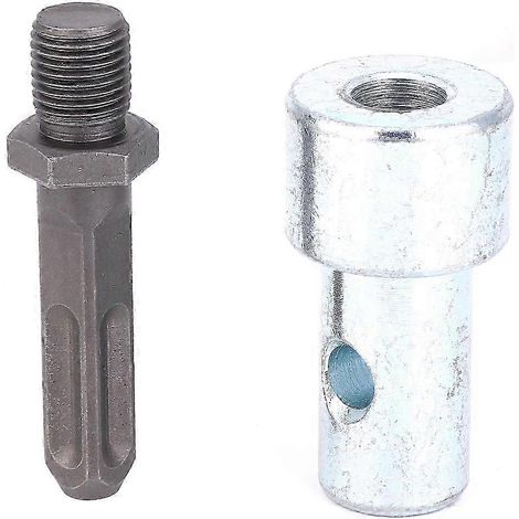 Adaptateur carré à 4 trous pour foret de marteau électrique et outil de connexion à la tarière de terre (1/3)