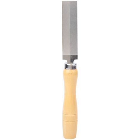 Lime rhombique en diamant, manche en bois, meulage du verre métallique, outil de jardinage pour le travail du bois

(3 pouces)
