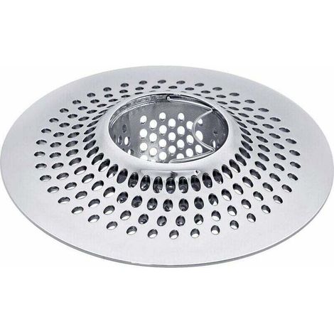 Enowelir Filtre à Cheveux pour Baignoire et Douche en Acier Inoxydable Anti-Blocage (1/4)