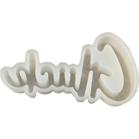 Moules en silicone porte-bonheur, insert pour bougeoir, moules en plâtre faits main (1/5)