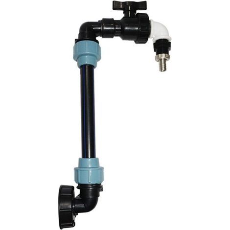 Ibc Raccord S60x6, Adaptateur De Réservoir De Vidange, Raccord Robinet En Laiton, Ibc Adaptateur Avec Sortie Robinet 3/4 Pouce, Raccord De Tuyau Et Connecteur De Robinet (A) (1/5)