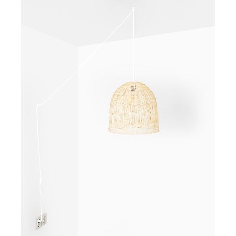 "NORMA" Korbpendelleuchte - Ø45cm - Mit Schalter und Stecker -