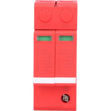 Parafoudre YXM8PV40 DC1000V, protection contre les surtensions, boîtier ignifuge, pour maison, parafoudre à courant continu. (1/5)