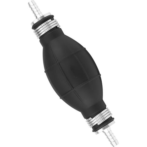 Tuyau de Transfert de Carburant en Caoutchouc avec Pompe d'Amorçage Manuelle (6mm) - Ligne de Vidange Accessoire (1/5)