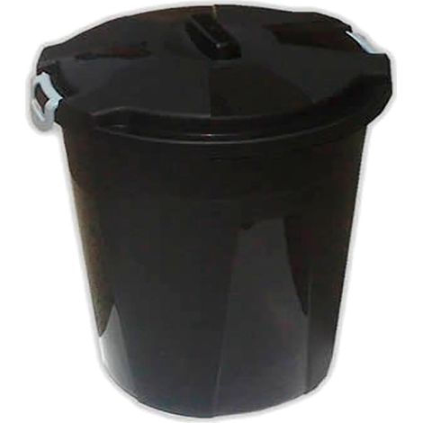 CUBO BASURA INDUSTRIAL NEGRO (1/8)