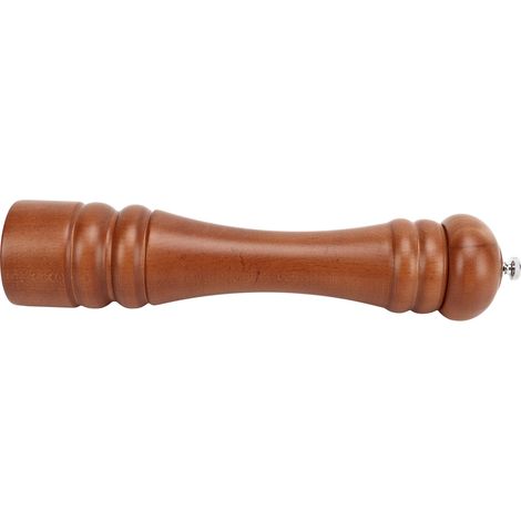 Wiederaufladbare Pfeffermühle aus Edelstahl mit Holzgriff, manuelle Salz- und Pfeffermühle für Küche und Garten, 32 cm / 12,6 Zoll (1/5)