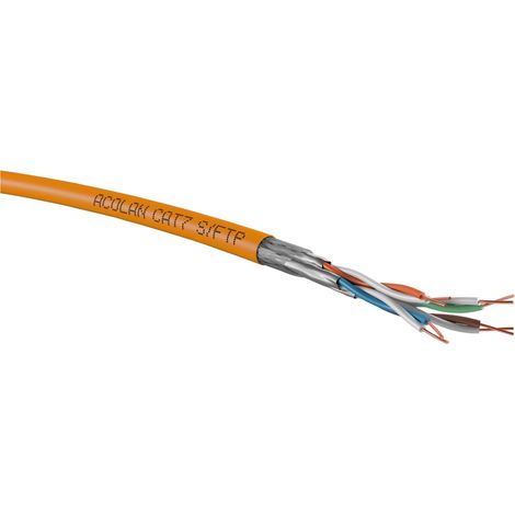 Acome ACOLAN 1000SFDS Kat.7 oran 8P S/FTP AWG23 R8205E-Cca-T500 500 Stk