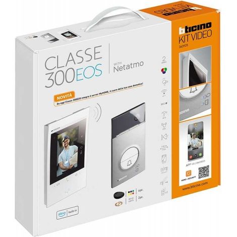 Kit Pulsantiera Linea3000 E Videocitofono Classe 300Eos (Bticino Cod. 363925) (1/3)