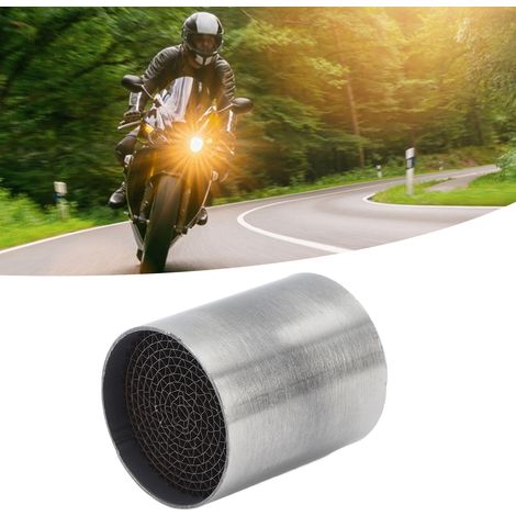Silencieux d'échappement moto DB Killer 4250 mm (catalyseur en acier inoxydable, tube central avant) (1/5)
