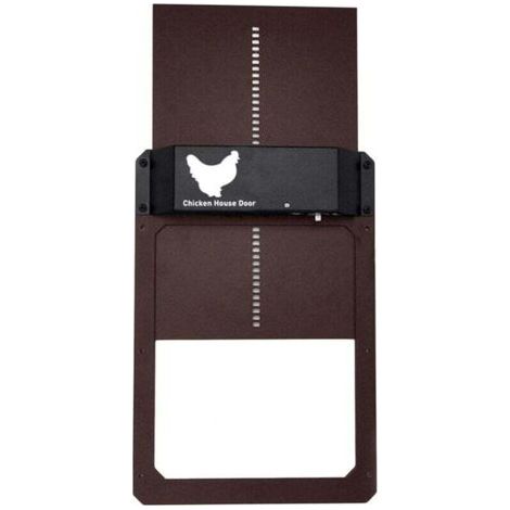 Ouvre-porte automatique pour poulailler avec capteur de lumière Fournitures pour animaux Fournitures pour volailles de basse-cour (1/4)