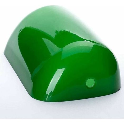 Abat-jour de echange pour lampe de banquier, lampe de table, abat-jour en verre, multicolore, abat-jour en verre de echange, abat-jour en verre pour lampe de bureau vert. (1/5)