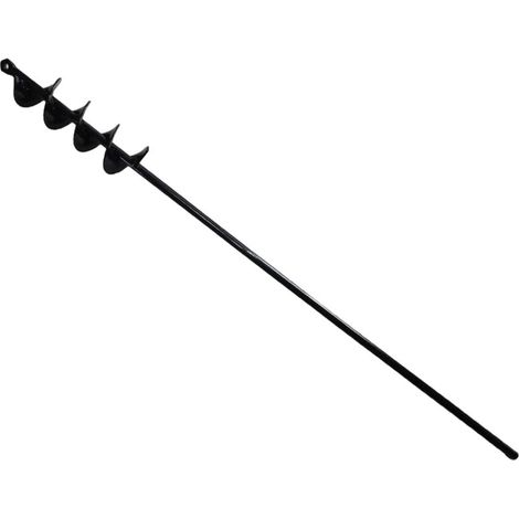 Trivella da giardino, trivella a spirale, pratico attrezzo per piantare, scava buche per la lavorazione profonda del terreno, trivella esagonale per piantare bulbi da fiore (5x75 cm)