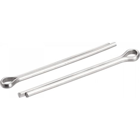 5pcs Goupilles Fendue, Acier Inox Pince Attache Raccord pour Automobile 4mm x 50mm (1/5)