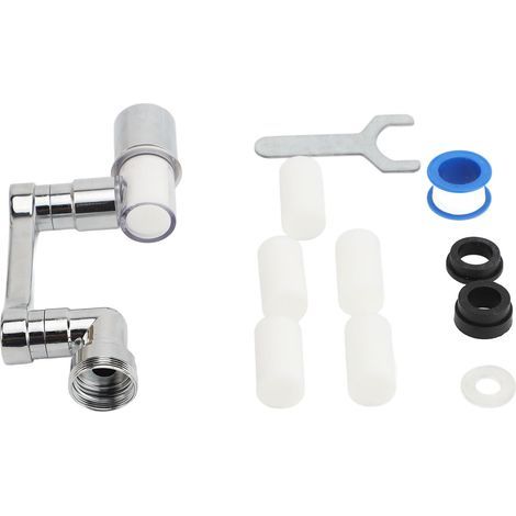Extension de robinet rotative à 1080 degrés, 2 Modes, bras robotique universel réglable pour cuisine et salle de bains (1/2)