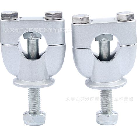 Accessoire moto tout-terrain pour Honda CRF50 XR : fixation de guidon au niveau du volant, trou unique de 22 mm (1/5)