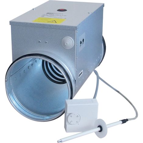 Batterie électrique monophasée régulée D 200 mm puissance 2,1 Kw S&P 680400