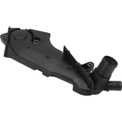 Boîtier de thermostat de refroidissement moteur 078121121K, remplacement stable en ABS noir pour Audi A6 (1/5)