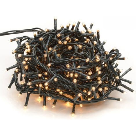 Trade Shop - Mini Luciérnagas Cadena De Luz 180 Bombillas Blancas árbol De Navidad Luces Decoraciones - (1/3)