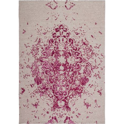 Tapis fait main 700 ballerina ivoire rose - 80 x 150 cm (1/4)