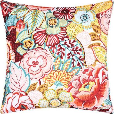 Coussin Jennie Outdoor Multicolore Résistant Aux Intempéries Et Décoratif -