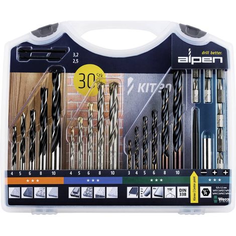 Foret universel 30 pièces Alpen 800230100 (1/2)