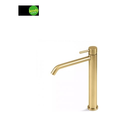 Monocomando Lavabo Alto Otago Vema Oro Senza Piletta (1/2)