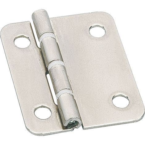 Hettich MB-Mittelscharnier, 360°, 625, 71648, Stahl, silber, vernickelt (1/5)