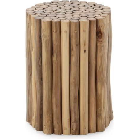 Hocker 30X30X40 Naturholz (1/2)