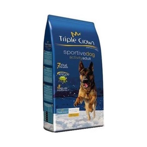 Pienso TRIPLE CROWN SPORTIVE DOG 15Kg para perros adultos con