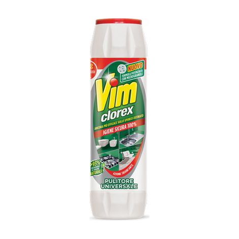 PULITORE UNIVERSALE VIM CLOREX - POLVERE GR 750- 12 pezzi