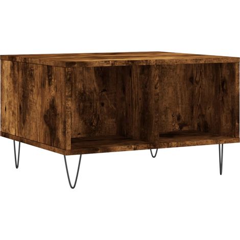 Maison Exclusive - Couchtisch Räuchereiche 60x50x36,5 cm Holzwerk