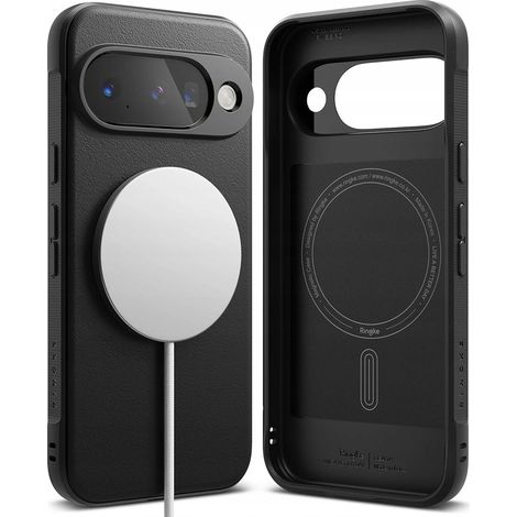 Ringke Hülle für Google Pixel 10, Onyx MagSafe, Schwarze Rückseite, Dezentes Design (1/5)