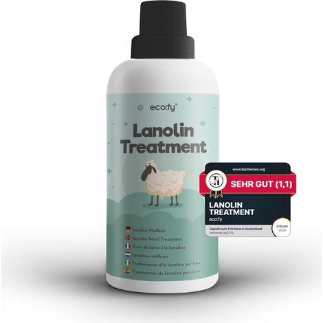 eco:fy Lanolin-Wollkur - schonende Kur zur natürlichen Pflege - 0.5 l (1/5)