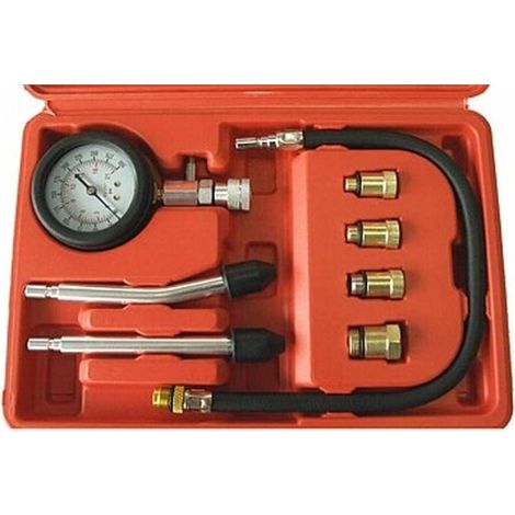 Compresseur pour Moteur à Essence 8 Pcs - Outil de Diagnostic - Précision et fiabilité - Usage Professionnel - Beast