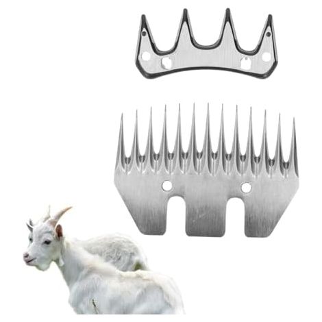 13 Tooth Sheep Shears Blades Curved Electric Wool Comb Cutter Goat Trimmer Shears Cattle Tool for Sheep Alpacas Goats (1/5)