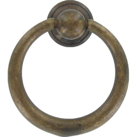 5BL BLISTER MANIGLIA ANTICHE 09202 MM.40X46 OTTONE ANTICO (1/2)
