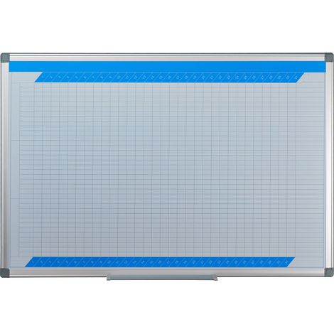 Pratica lavagna magnetica da parete per organizzazione 60 x 90 cm in ferro bianco 130009565