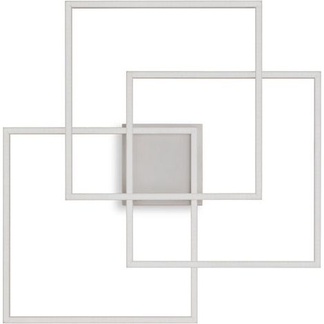 [GEBRAUCHT] B-Ware Ideal Lux Deckenlampe Frame LED Lampe Leuchte quadratisch weiß 59x59,5cm (1/2)
