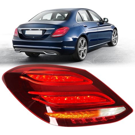 Mercedes-Benz C-Klasse W205 Limousine, Baujahre 2015-2018, vor Facelift, linke Rückleuchte, A2059060357, Linkslenker. (1/5)