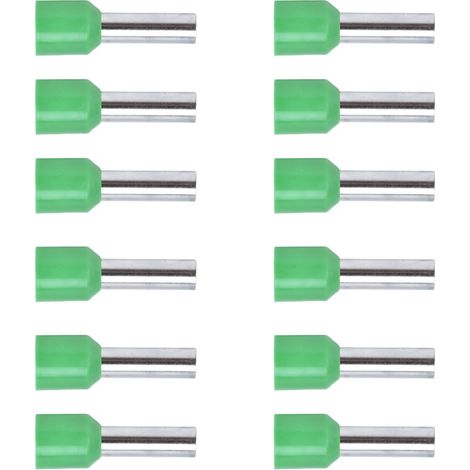 100 Manchons Électriques Isolés Type Aiguille Creuse, Résistance Corrosion, Cosses Filaires pour Équipements Électriques (1/5)