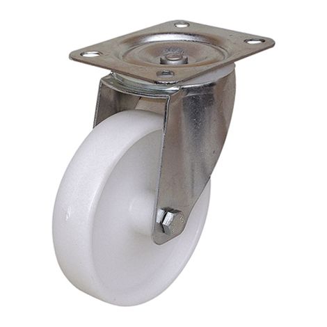Roulette industrielle Pivotante Guitel Hervieu, Acier galvanisé, Ø 200mm, 400kg ( Prix pour 1 )
