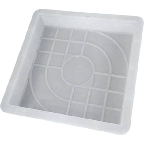 Dalles de jardin en béton - Dalles de pavage carrées - Aménagement d'une allée de jardin - Moule réutilisable - 30 x 30 x 6 cm (1/5)