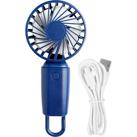 Ventilateur de Poche Rechargeable USB avec Lames Jumelées - Pour Maison, Bureau et Extérieur (1/5)