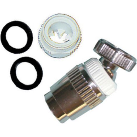 1PZ ROMPIGETTO CON AEREATORE CROMO 815/CRBL (1/2)