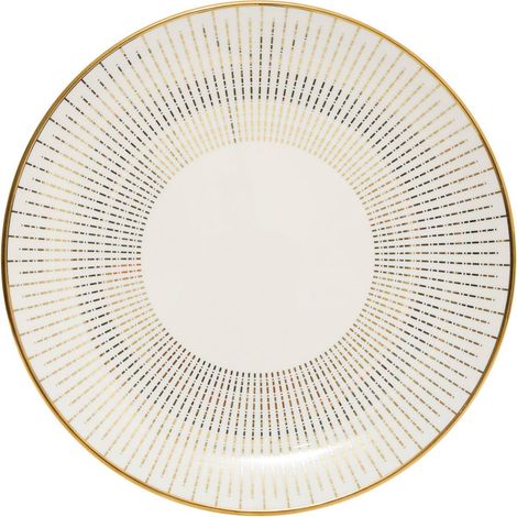 Runder Lunis-Teller, Durchmesser 26 cm, vergoldet - Atmosphera créateur d'intérieur (1/3)