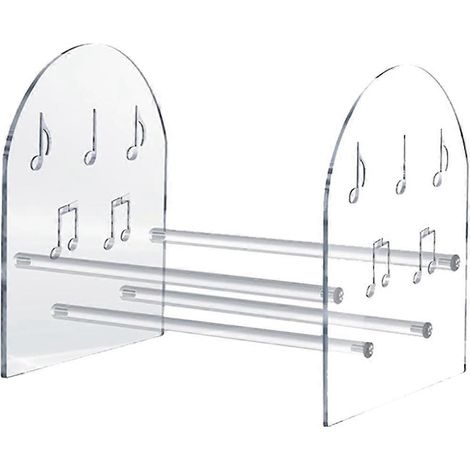 Présentoir de bureau multifonction pour disques vinyles, livres et magazines, étagère en acrylique pour CD et disques vinyles. (1/5)