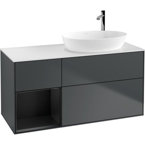 Villeroy & Boch F921PDHG Armoire sous-lavabo Finion F92 (1/2)